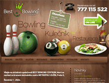 Tablet Screenshot of bestbowling.cz